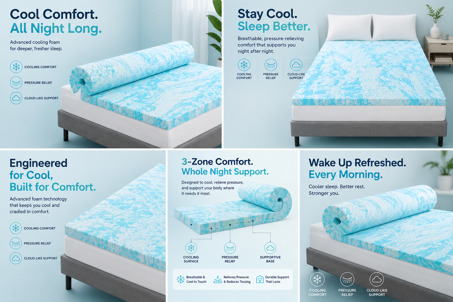 Gel-Cooling Mattress